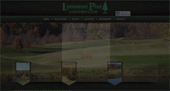 Desktop Screenshot of lonesomepinecc.com
